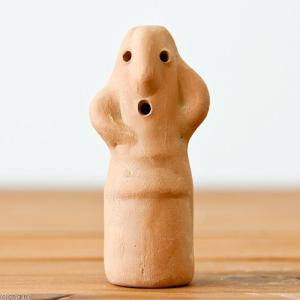 ハニワの踊る埴輪　（女性）（高さ８ｃｍ）　水槽用オブジェ　アクアリウム用品