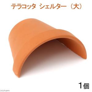テラコッタシェルター　大　１個　シェルター　素焼き