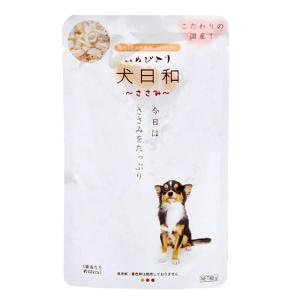 わんわん 犬日和 レトルト ささみ 80g ドッ...の商品画像