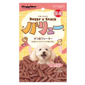 ドギーマン　ドギースナック　バリュー　かつおジャーキー　８０ｇ　犬　おやつ　ドギースナック