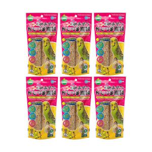 マルカン　インコのおやつ　かじりま専科　２本入り×６袋　鳥　おやつ　スナック・ビスケット