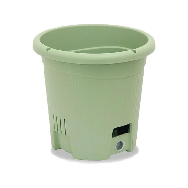 プランター　リッチェル　水ラク菜園上手　丸　３６型　グリーン　お一人様６点限り　円形　底面給水　家庭...