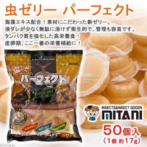 《終売》ミタニ　虫ゼリー　パーフェクト　約１７ｇ×５０個入　昆虫ゼリー　カブトムシ　クワガタ