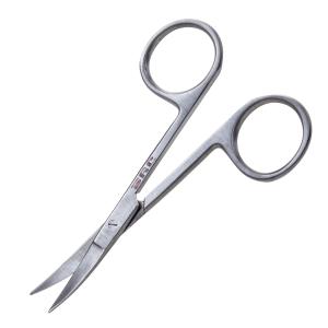 アクロ ステンレス ハサミ 25cm 先曲タイプ 水草 トリミング 剪定