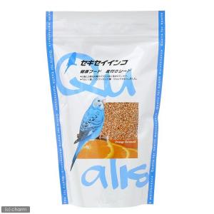 クオリス　セキセイインコ健康フード（皮付きシード）　４００ｇ　鳥　フード　餌　えさ　種　穀類
