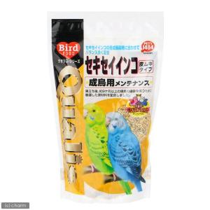 クオリス　セキセイインコメンテナンス成鳥用　４００ｇ　鳥　フード　餌　えさ　種　穀類