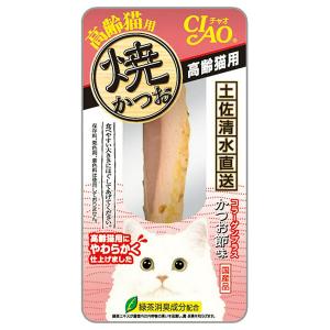 いなば　ＣＩＡＯ　チャオ　焼かつお　高齢猫用　１本入り×４８袋　猫　おやつ