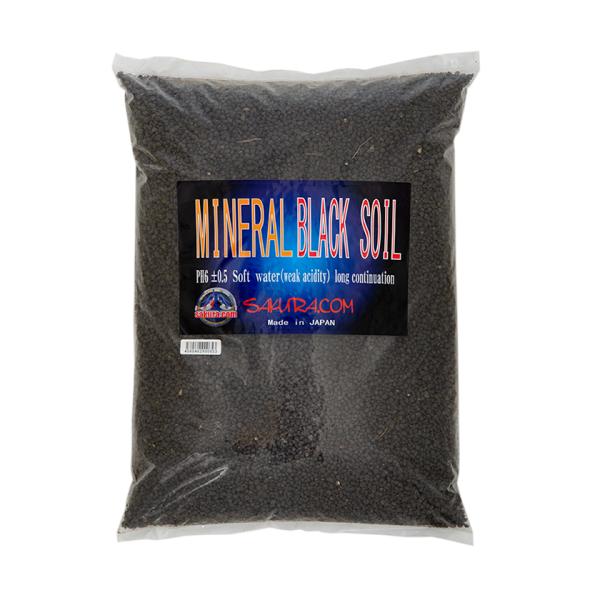 ブラックソイル　ミネラル（ＭＩＮＥＲＡＬ　ＢＬＡＣＫ　ＳＯＩＬ）　５ｋｇ　熱帯魚　用品　お一人様４点...