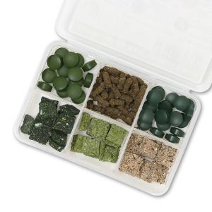 エビのエサ　ほうれん草＆ケール　６種お試しセット