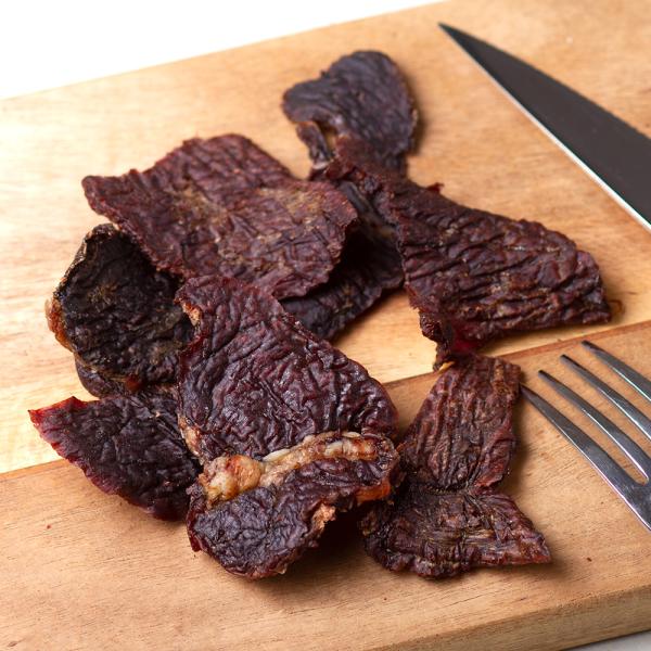 国産　牛もも肉のジャーキー　５０ｇ　無添加　無着色　ＰａｃｋｕｎｘＣＯＣＯＡ