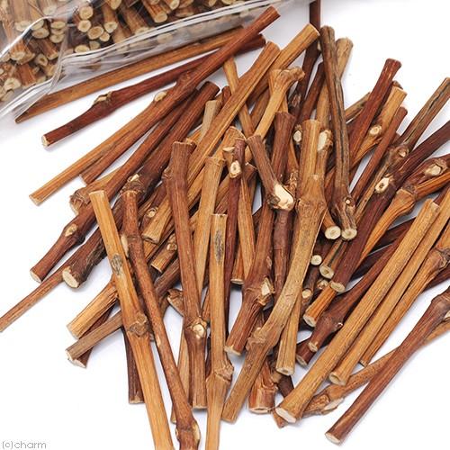 かじり木　長野県産　ぶどうの木　細枝　５００ｇ　国産　お得用パック　小動物　おもちゃ　うさぎ　ハムス...