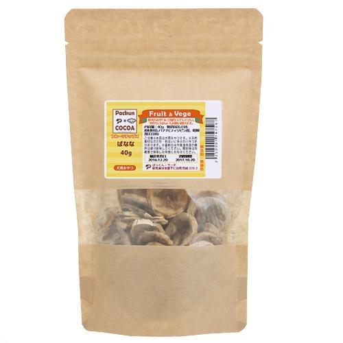 犬　おやつ　果物　国産フルーツチップス　バナナ　４０ｇ　国産　フルーツ＆ベジ　食物繊維　ドッグフード...