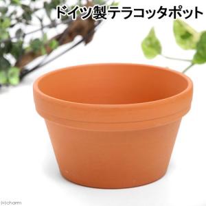 多肉植物　ドイツ製　テラコッタポット（内径１２×高さ７．５ｃｍ）　穴有り　ＳＡＧ１２−０　１個｜chanet