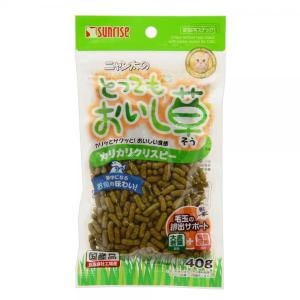 サンライズ ニャン太のとってもおいし草 カリカリクリスピー 40g