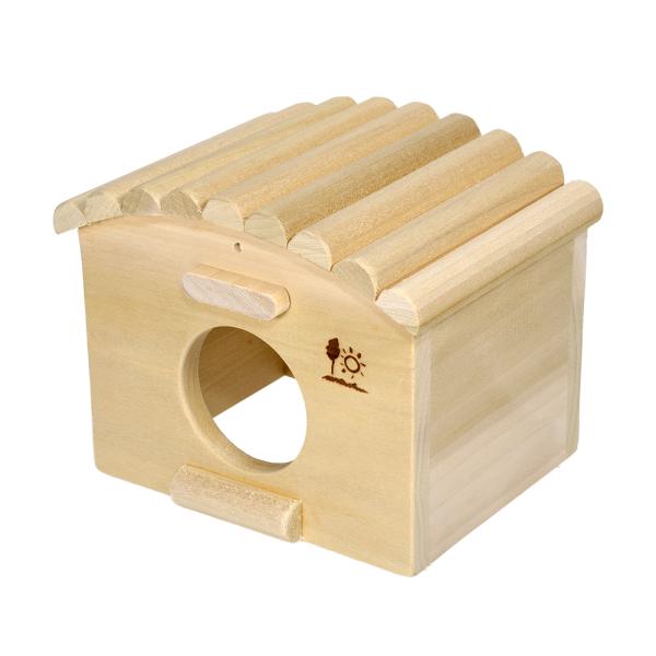 三晃商会　広葉樹ハウス　丸太屋根　ハムスター　リス　Ｈ２１