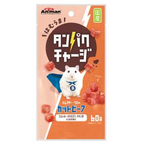 ミニアニマン　ハムスター・リスのカットビーフ　６０ｇ　おやつ　ビーフ　ドギーマン　タンパクチャージ