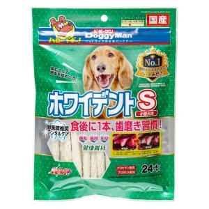 ドギーマン　ホワイデントスティック　Ｓ　超徳用　２４本　犬　おやつ｜チャーム charm ヤフー店