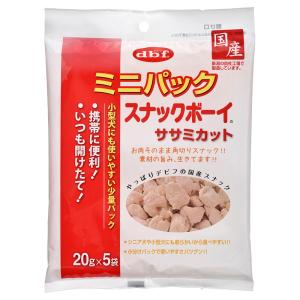 ミニパック　スナックボーイ　ササミカット　１００ｇ（２０ｇ×５袋）　犬　おやつ