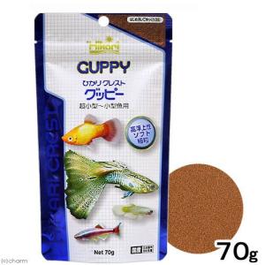 キョーリン ひかりクレスト グッピー 70g えさ