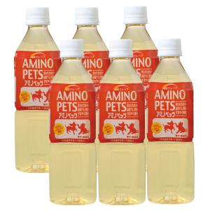 アース　アミノペッツ　５００ｍｌ×６本　犬　猫　ペットウォーター