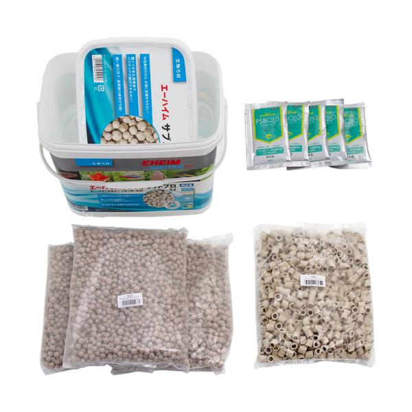 外部フィルター　エーハイム　クラシック２２１７−ＮＥＷ専用ろ材セット　メック＆サブストラットプロレギ...