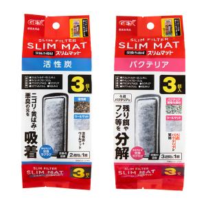 《終売》アソート　スリムフィルター　交換ろ過材　３コ入り　２種各２袋