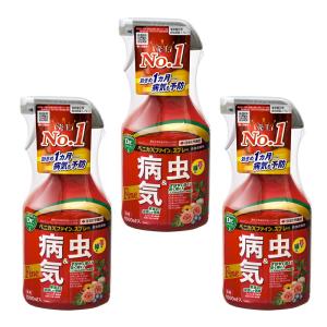 住友化学園芸　ベニカＸファインスプレー　１０００ｍＬ×３　浸透移行性剤　速効＆持続　殺虫・殺菌剤｜chanet