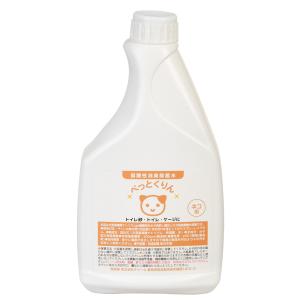 弱酸性消臭除菌水　ぺっとくりん　猫用　詰め替え用　５００ｍｌ　消臭　除菌　詰め替え｜chanet