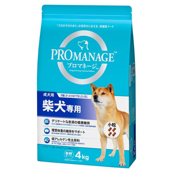 ドッグフード　プロマネージ　成犬用　柴犬専用　４ｋｇ