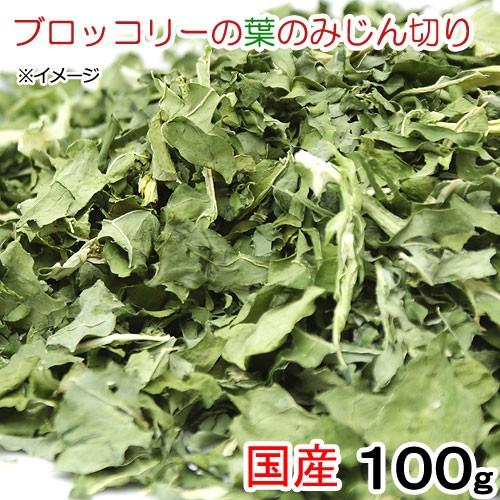 国産　ブロッコリーの葉のみじん切り　１００ｇ　お徳用パック　小動物のおやつ　無添加　無着色