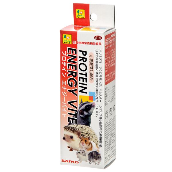 三晃商会　プロテイン　エナジーバイト　３０ｇ　タンパク質強化　スタミナ強化　栄養強化　小動物