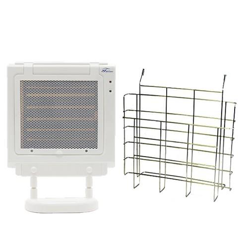 遠赤外線　マイカヒーターＩＩ＆専用ステンレスホルダーセット　鳥　小動物　保温