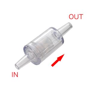 逆流防止弁 クリア 1個 CO2機器 エアレーションの詳細画像2
