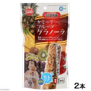 マルカン　かじってフルーツグラノーラ　２本　小動物　おやつ