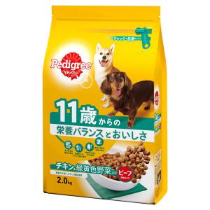 ドッグフード　ペディグリー　１１歳から　チキン＆野菜　２ｋｇ　超高齢犬用