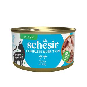 【42缶・即納】Schesir シシア ツナwithビーフ キャットフード シシア（Schesir） キャット ツナwithエビ 85g 猫 缶詰