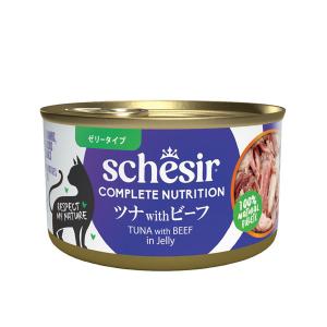 シシア（Schesir） キャット ツナwithエビ 85g 猫 缶詰