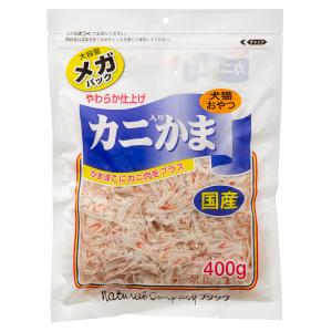 フジサワ　カニかま　メガパック　４００ｇ　犬　猫　おやつ