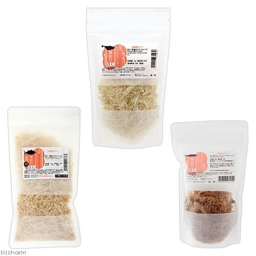 ぱっくんフーズ　魚素材薄削り３種　お試しセット　犬猫用おやつ　無添加　無着色