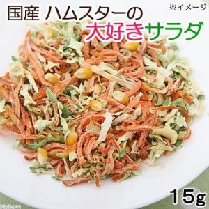 国産 ハムスターの大好きサラダ 15g 小動物のおやつ ハムスター うさぎ 無添加 無着色
