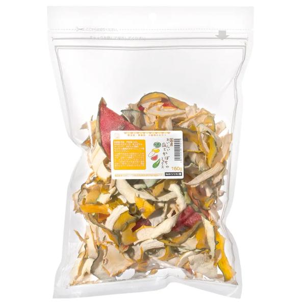 国産　おいしい瓜とかぼちゃ４種ミックス　１６０ｇ　小動物のおやつ　うさぎ　ハムスター　無添加　無着色