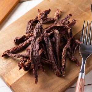 国産 牛もも肉のジャーキー 細切り 50g 無添加 無着色 PackunxCOCOA