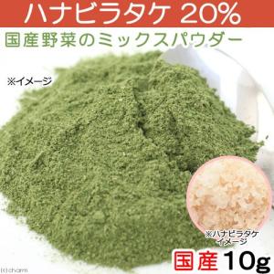 国産野菜のミックスパウダー　ハナビラタケ２０％配合　１０ｇ　小動物用｜チャーム charm ヤフー店