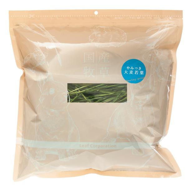 国産　やみつき大麦若葉　１００ｇ　牧草　うさぎ　モルモット　小動物　おやつ　ＵＳＡＹＡＭＡ