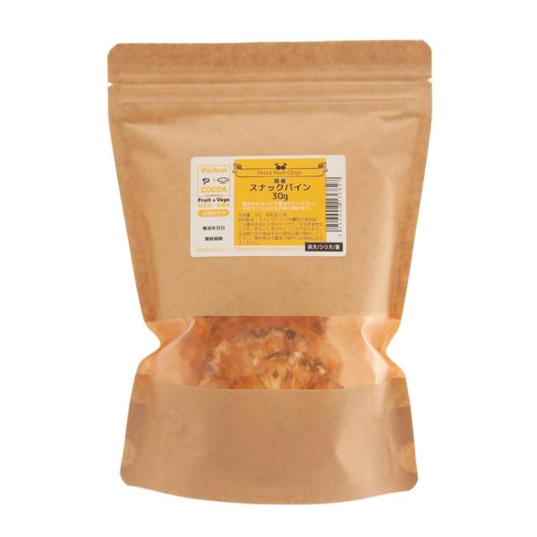 犬　おやつ　果物　国産　スナックパイン　３０ｇ　犬用　ドライフルーツ　無添加　無着色　食物繊維　ドッ...