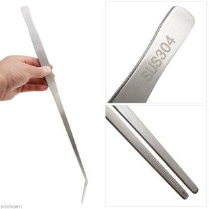 アクロ ステンレスピンセット 48cm ロング...の詳細画像1