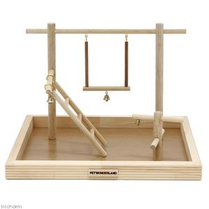 マルカン CASA 小鳥の箱庭アスレチック レイアウト変更可能 バードジム