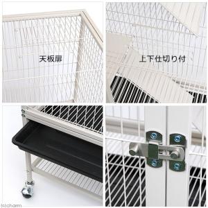 アウトレット品 4階建て大型ケージ ホワイト ...の詳細画像3