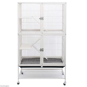 アウトレット品 4階建て大型ケージ ホワイト ...の詳細画像4