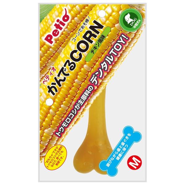 ペティオ　かんでるＣＯＲＮ　チキン風味　Ｍ　中型犬用